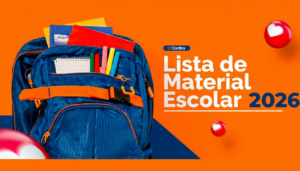 Lista de Materiais 2026 do Colégio XI de Agosto